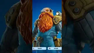 DEEP ROCK GALACTIC THE SCOUT SKIN RELEASE DATE IN FORTNITE ITEM SHOP!