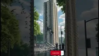 Terrifying High-Rise Building Collapse Caught on Camera | Urban Disaster Shockwave!
