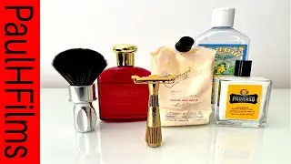LEAF Twig SE Razor | Proraso Wood & Spice Shaving Cream
