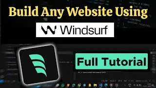 How I Built a Complete Website with Windsurf AI &mdash; Step-by-Step Tutorial
