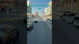 Entering Farwaniya on bus
