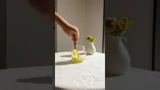 AESTHETIC DRINK | LEMON TEA
