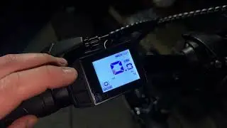 How to switch unit kmh to mph Hitway LCD bicycle (pedelec) computer L182EXB1 DIY