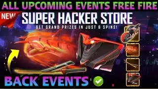 Upcoming Hacker Store Event | Upcoming Back Event Free Fire | Free Fire Upcoming Events #freefire