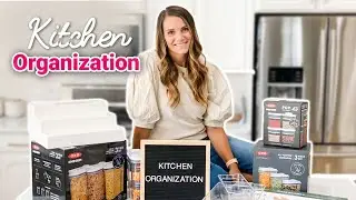 EASY KITCHEN ORGANIZATION IDEAS | PANTRY ORGANIZATION