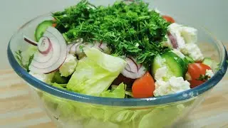 Eisbergsalat mit fantastischem Dressing 😋 sehr lecker!