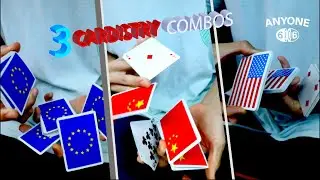 ТОП-3 кардистри-комбинации || Учебное видео || Учебное пособие по кардистри
