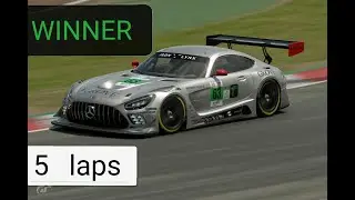 Gran Turismo 7-----Mercedes-AMG GT3 '20----Barcelona----Pole position----victory----5 laps  +onboard