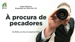 CULTO MATUTINO - 18/01/2026