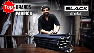 Top Brands Black Shrits Fabrics | Premium Men&rsquo;s Fabric Wholesale Supplier | Khatuwala Creation