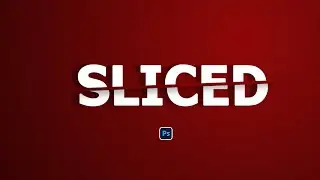 How To Make Sliced Text Effects In Photoshop | Graphics Solution Tricks