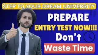 Entry Test Prep 2026 NUST NET I UET ECAT I NTS NAT I NED I IBA I FAST I PIEAS I GIKI I COMSATS