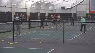 Pickleball Playground keeps people active even in colder temps