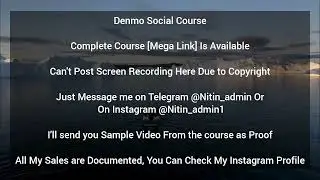 Denmo Social Course