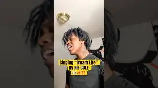 Singing &ldquo;Dream Life&rdquo; by NIK COLE 👀🔥‼️ #music #shorts #cover