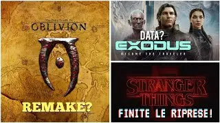 NEWS DELLA SETTIMANA 40: FINITE LE RIPRESE DI ST5!/REMAKE DI OBLIVION?