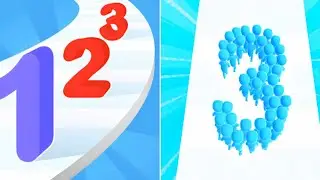 Crowd Number Run vs Number Run 3D - Satisfying Mobile Game Max