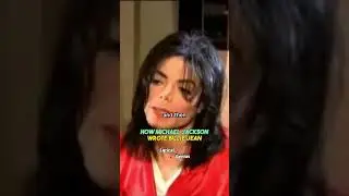 How michael jackson made the song Billie Jean, exclusive interview with MJ #shorts #viralvideo