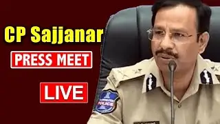 CP Sajjanar Press Meet Today LIVE  | Police Rewind 2020 | Telangana Police | TV5 News