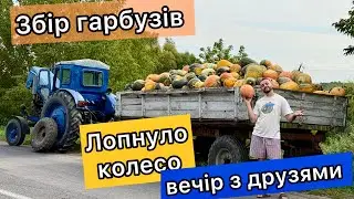 Збір гарбузів🎃 поломка в дорозі 🚜 та вечір з друзями 👯‍♂️