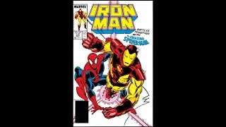 Iron Man 234 guest starring Spider-Man by David Michelinie, Jackson 