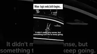 when logic ends,faith begins..#success#motivation# shorts