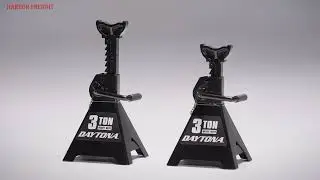 Daytona 3 Ton Ratcheting Jack Stands | Harbor Freight