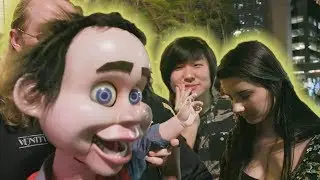 BONECO HIPNOTIZANDO PAULISTAS