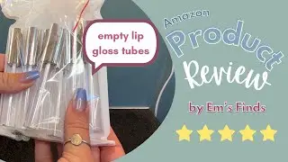 Honest Review | GTHER 10PCS 10ML Empty Lip Gloss Containers Tube with Wand, Refillable