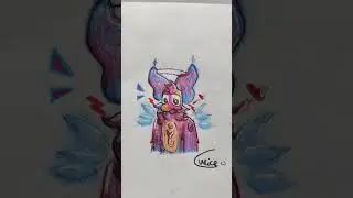 :D #roblox #dessin #rose #bleu #bubble #furry