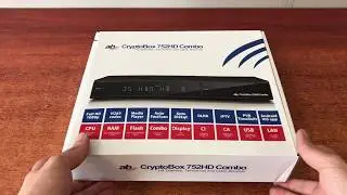 AB Cryptobox 752HD combo kicsomagol&aacute;s (unboxing)