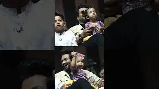 Cute Video Of Manchu Manoj Daughter 😍😍 #Devasena #ManchuManoj #Shorts