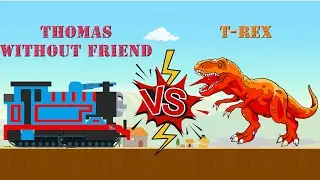 Labo Brick Tank Game | Gameplay Create a Thomas Train and Destroy T-Rex Boss  #4
