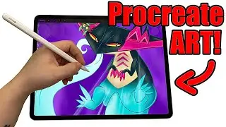 Drawing the Dragon Type Pok&eacute;mon DRAGAPULT! ✏️ Procreate Digital Illustration!