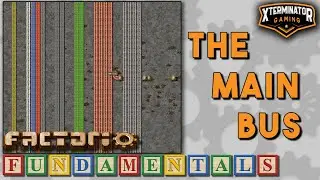 Концепция главного автобуса / Схема и советы — Factorio 0.18: руководство, пошаговое руководство:...