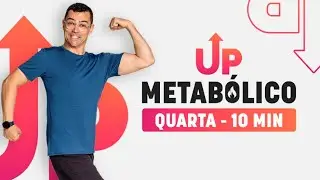 ⬆️ DESAFIO UP METABÓLICO | QUARTA | 08:06 | 10 MINUTOS | Aurélio Alfieri