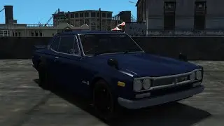 GTA 4 IV NISSAN SKYLINE 2000GT-R CRASH TESTING HD