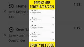 FOOTBALL PREDICTIONS TODAY 10/03/2024 | ACCURATE FOOTBALL PREDICTIONS TODAY #footballpredictions