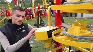 RABAUD : présentation de la dérouleuse de fils lisses : DEROULMATIC PX