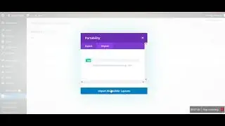 Import Divi Layout Pack V1