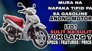 GRABE PINAKA MATIPID SA GAS NA MOTOR | MURA PA NG PRESYO | SULIT NA SULIT | SPECS / FEATURES / PRICE