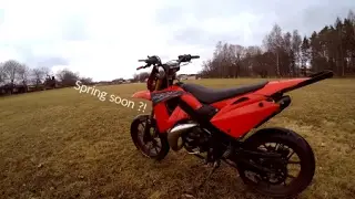 Spring is just around the corner | killing the streets ! | Rieju rrx stunt
