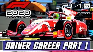 F1 2020 - Gameplay Driver Career Part 1 [PS4 PRO]