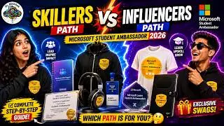 Skillers vs Influencers | Which Microsoft Student Ambassador Path Should You Choose? #microsoft