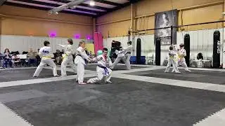 Taekwondo Purple Belt test One Steps Victory Martial Arts