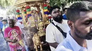 Goodland Thaipusam Cavadee 2026 le début de la procession.
