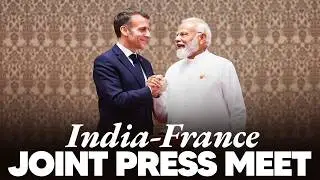 LIVE : PM Modi, French President Emmanuel Macron attend joint press meet in Mumbai