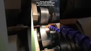 Automatic Steel Rod Threading Machine