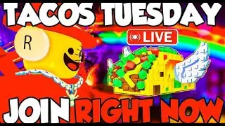 Admin Abuse + Tacos Tuesday Live (Steal A Brainrot) #stealabrainrot #roblox #livestream