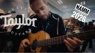 Taylor и их новые модели #NAMM2026 #TaylorGuitars 